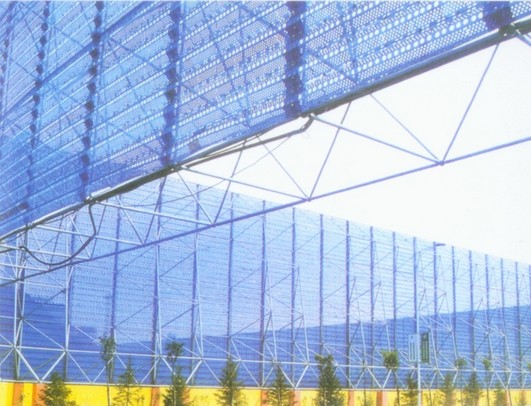 齐齐哈尔环保扫风墙网架工程
